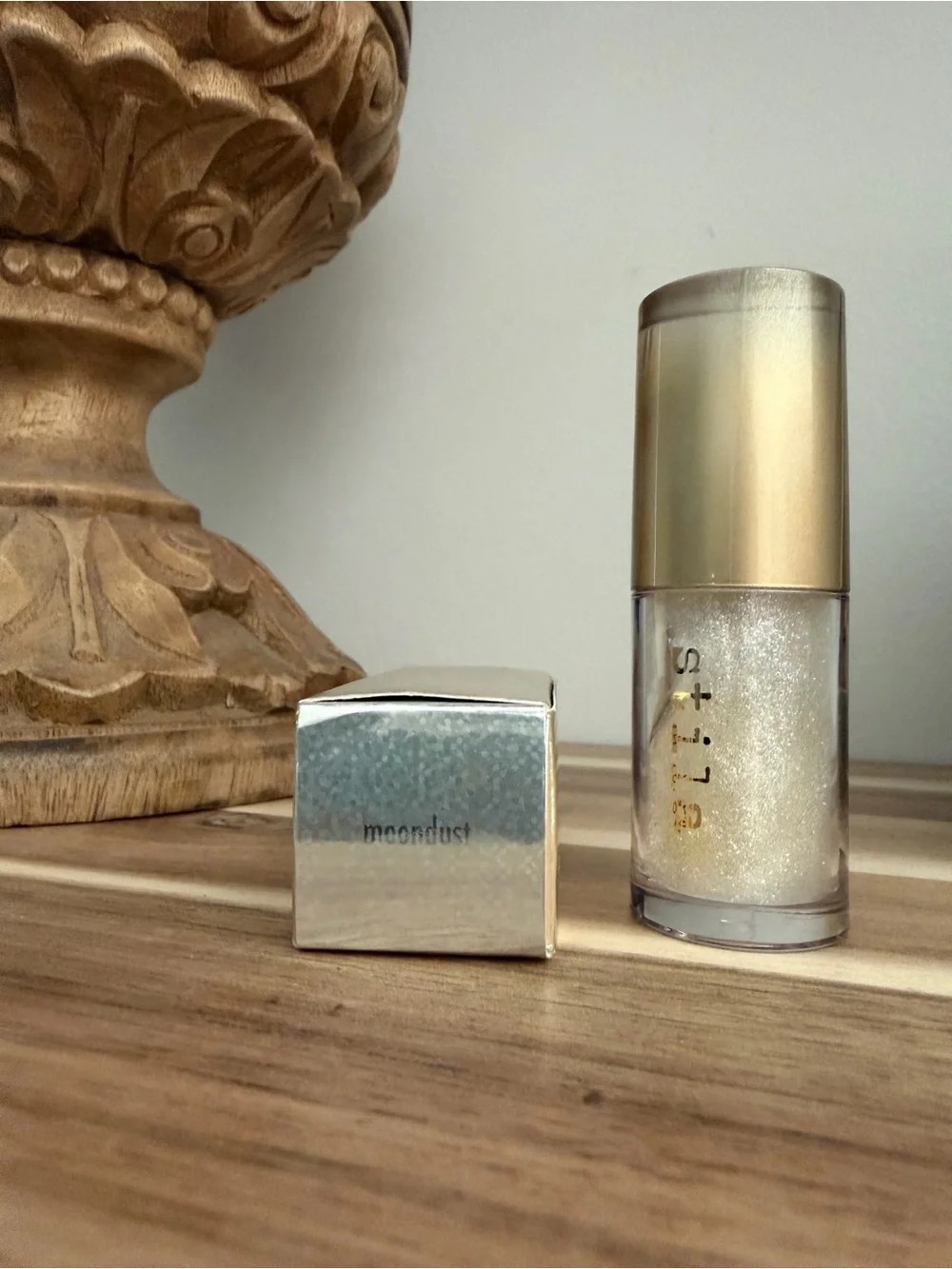 Stila Heaven's Dew Gel Lip Oil - Gold & Silver NEW